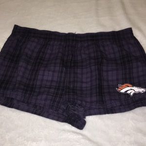 PINK Broncos Shorts